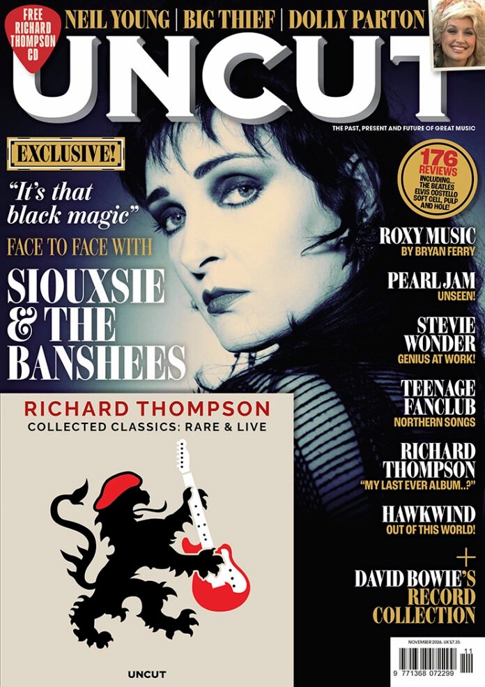 UNCUT MAGAZINE -FREE CD-NOVEMBER 2026-SIOUXSIE-THE BANSHEES-BRAND NEW