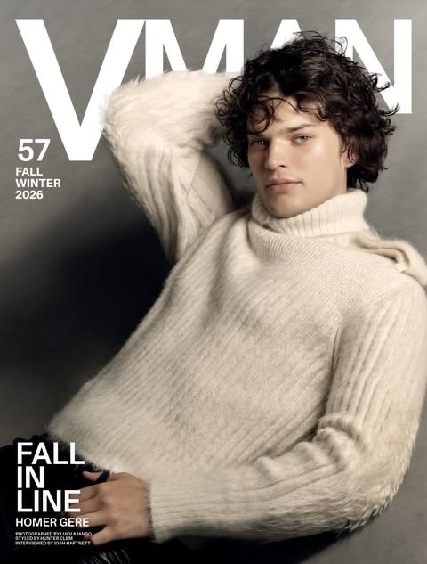V MAN MAGAZINE-FALL/WINTER 2026-ISSUE 57-BRAND NEW - Image 4