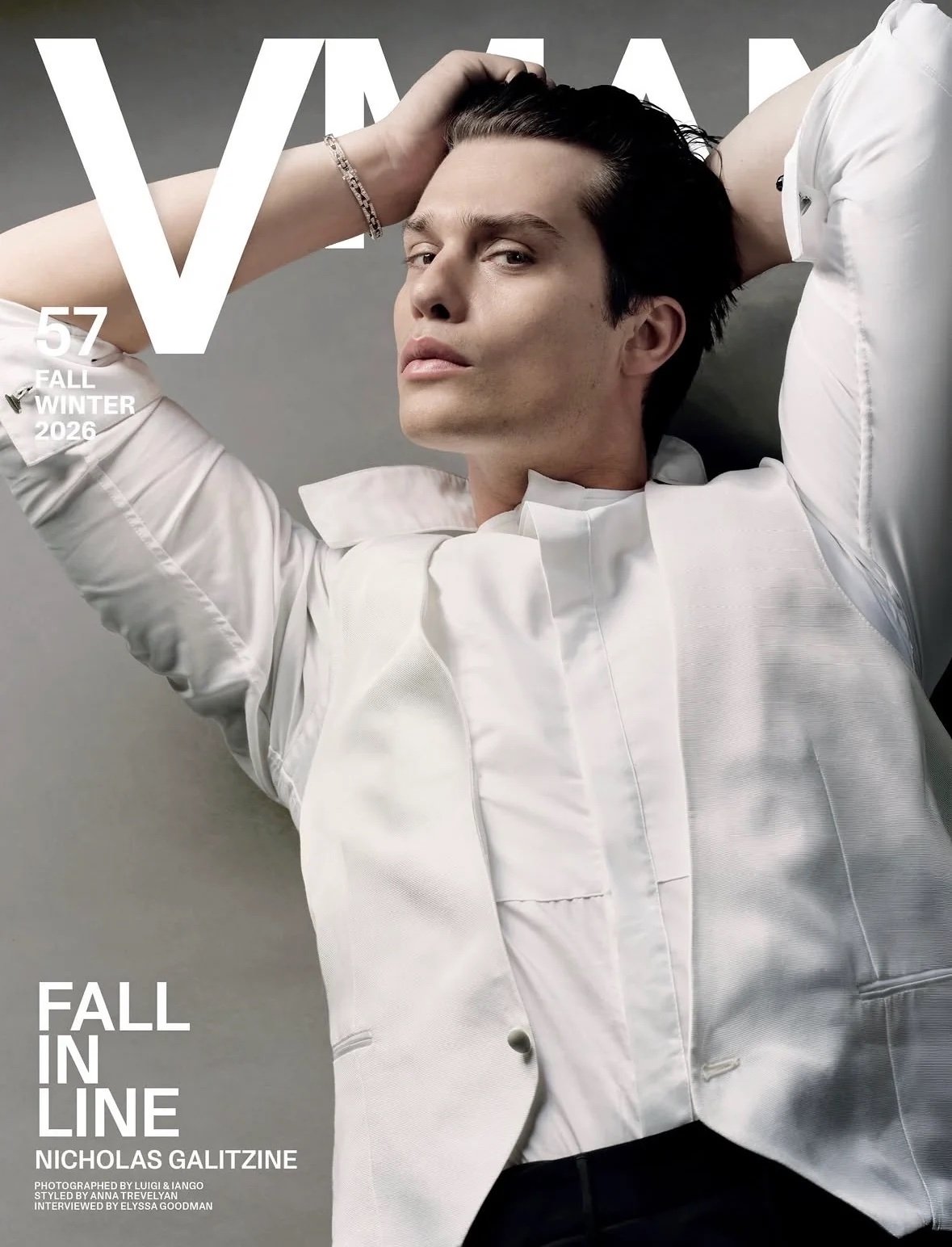 V MAN MAGAZINE-FALL/WINTER 2026-ISSUE 57-BRAND NEW - Image 2