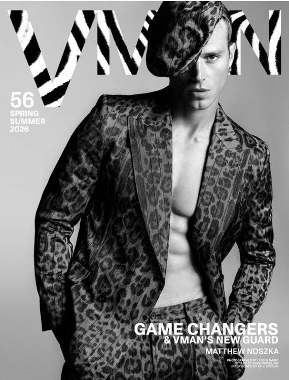 V MAN MAGAZINE-SPRING/SUMMER 2026-ISSUE 56-RANDOM COVER-BRAND NEW - Image 4