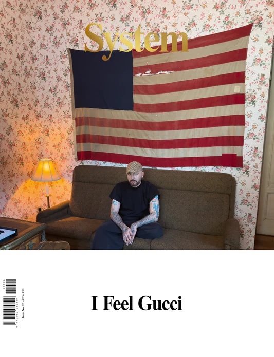 SYSTEM MAGAZINE-ISSUE 26-DEMNA-I FEEL GUCCI-BRAND NEW