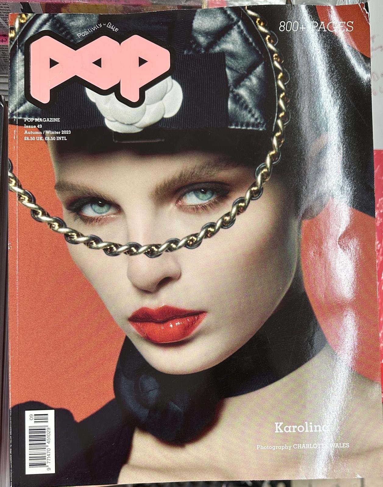 POP MAGAZINE ISSUE 49 白黒アップ①popmagazine - アート/エンタメ/ホビー