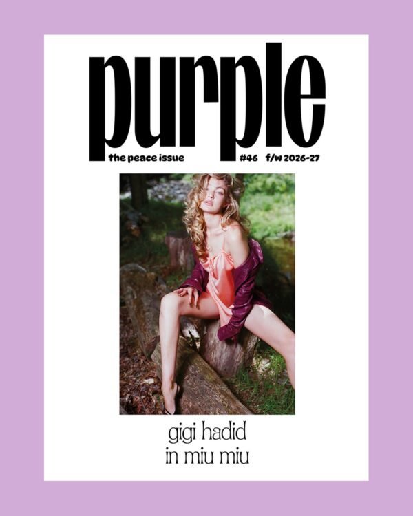 PURPLE FASHION MAGAZINE-ISSUE 46-FALL/WINTER 2026/2027-THE PEACE