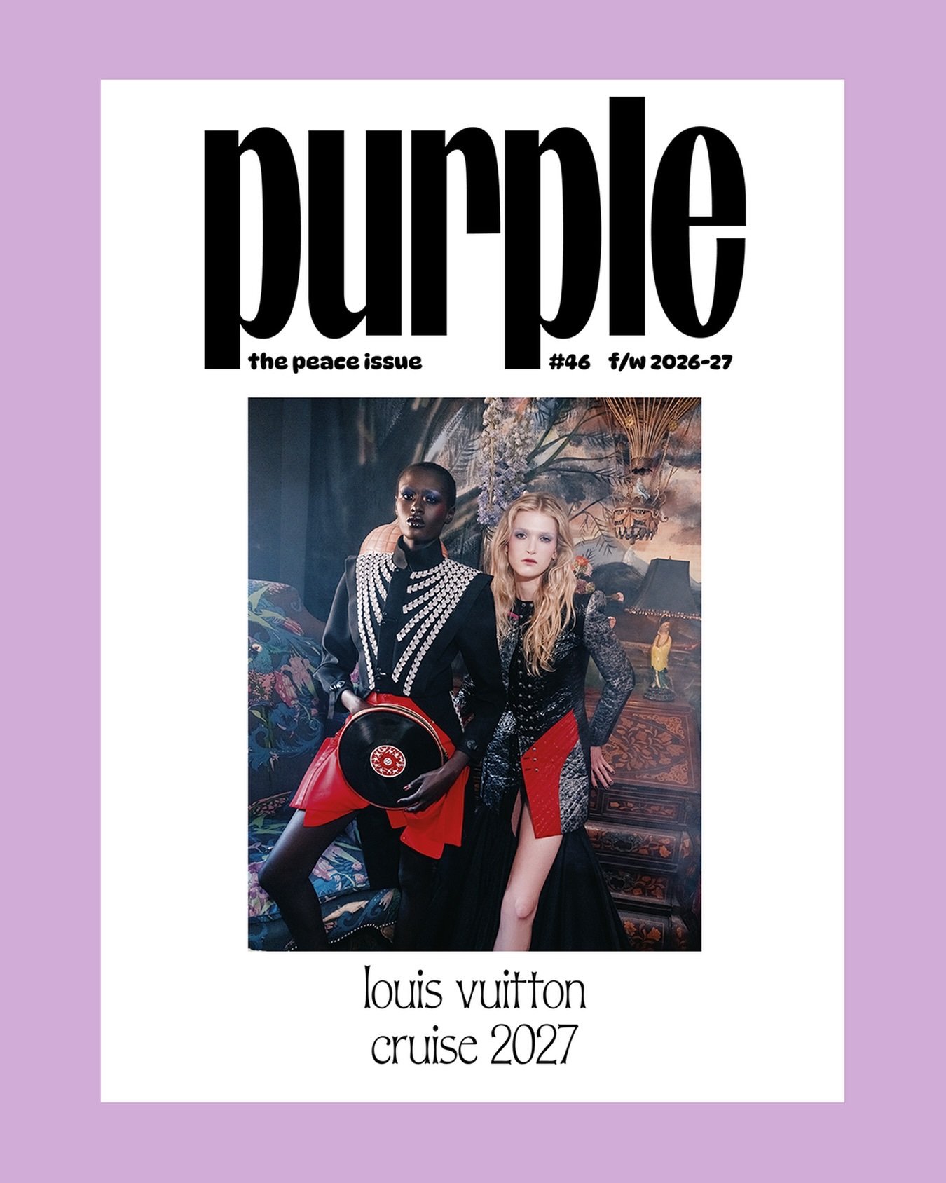 PURPLE FASHION MAGAZINE-ISSUE 46-FALL/WINTER 2026/2027-THE PEACE
