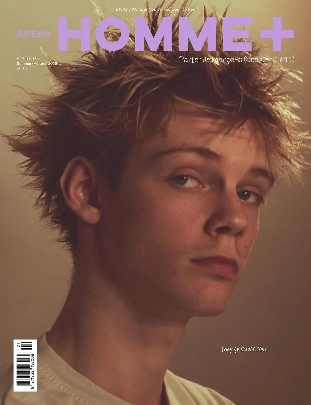 ARENA HOMME PLUS MAGAZINE - ISSUE 65 - SUMMER/AUTUMN 2026 - BRAND NEW