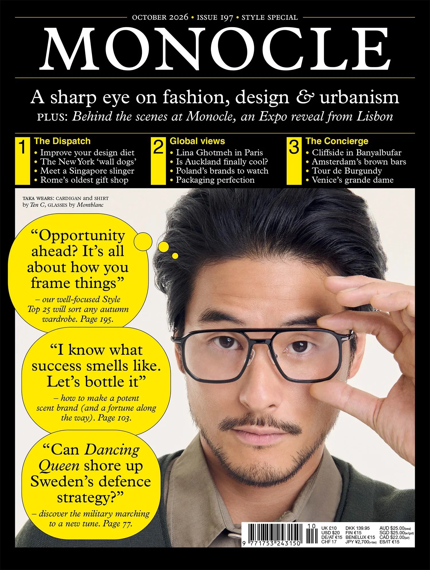 MONOCLE MAGAZINE-ISSUE 197-OCTOBER 2026-STYLE SPECIAL-BRAND NEW