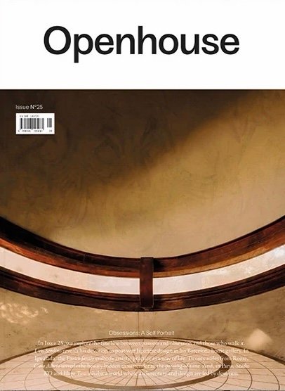 OPENHOUSE MAGAZINE-ISSUE 25-OBSESSIONS-A SELF PORTRAIT-RANDOM COVER-BRAND NEW - Image 2