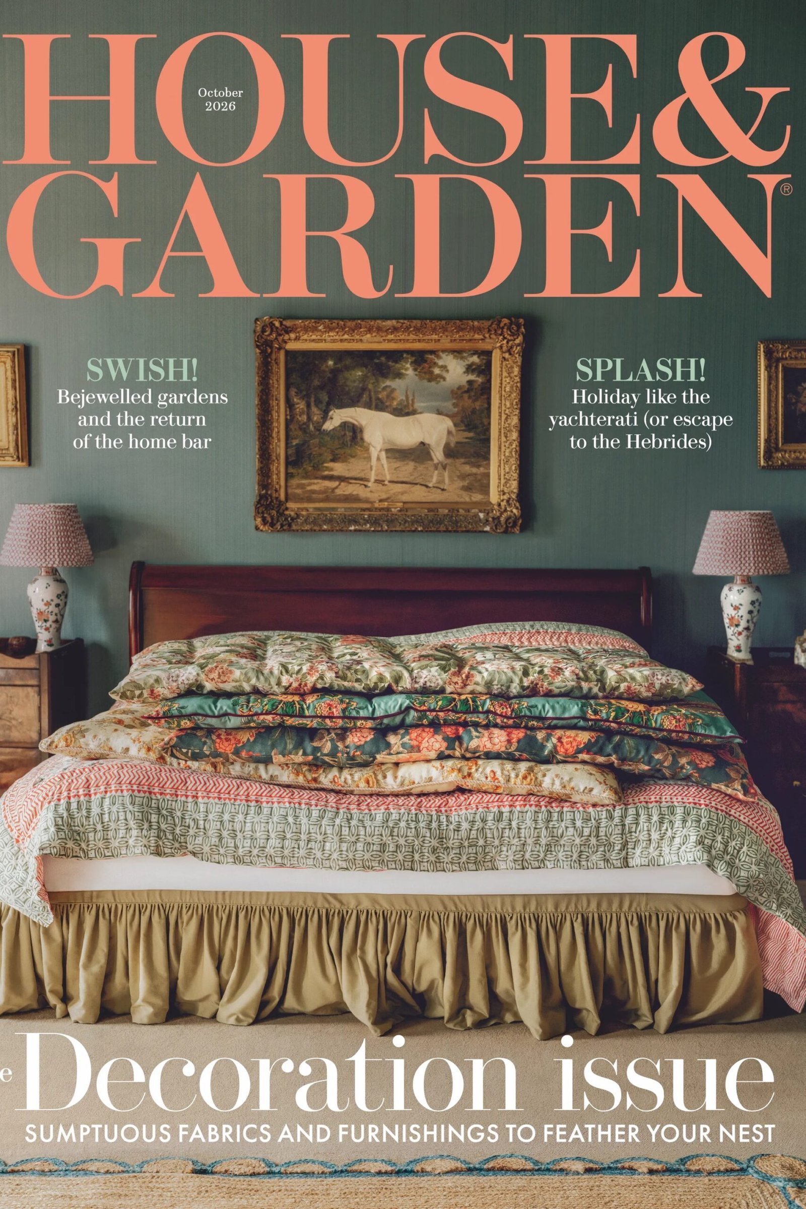 HOUSE AND GARDEN MAGAZINE-OCTOBER 2026-BRAND NEW