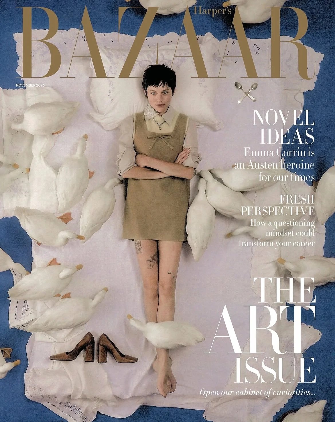 HARPERS BAZAAR UK MAGAZINE-NOVEMBER 2026-NOVEL IDEAS-BRAND NEW