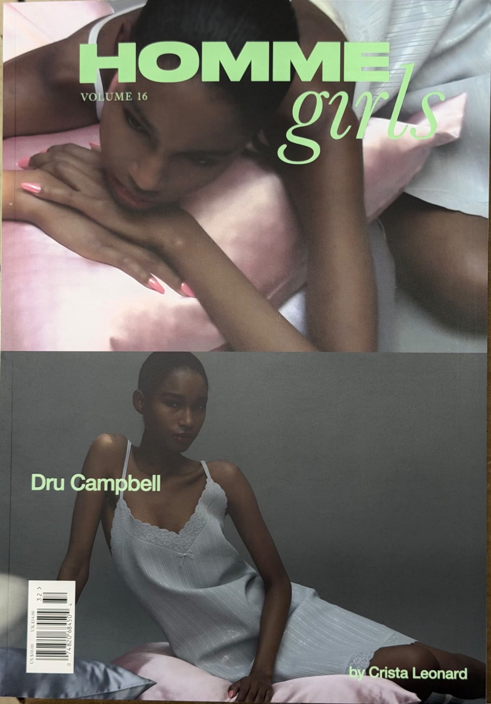 HOMME GIRLS-ISSUE 16-FALL/WINTER 2026-DRU CAMPBELL-BRAND NEW