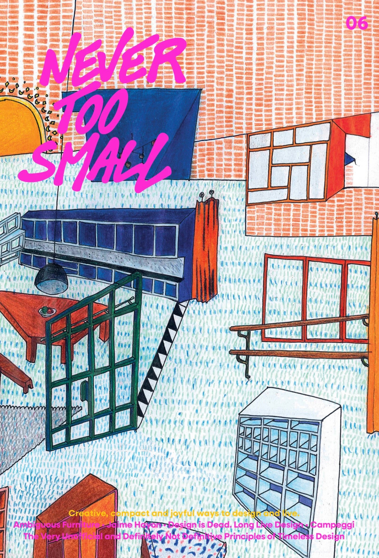 NEVER TOO SMALL-ISSUE 6-CREATIVE-BRAND NEW